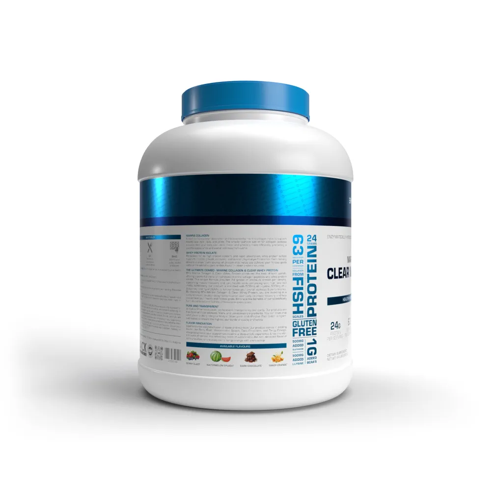 Marine Collagen & Clear Whey Protein Berry Blast - 4