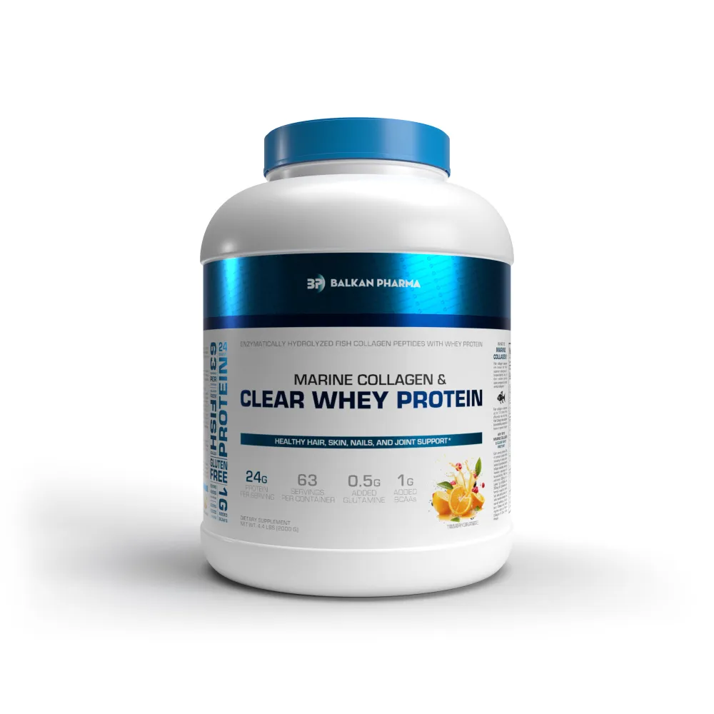 Marine Collagen & Clear Whey Protein Tangy Orange - 1